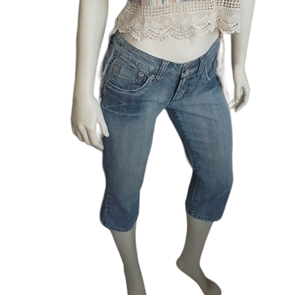 NEW Denim Capri Sz 5 Junior